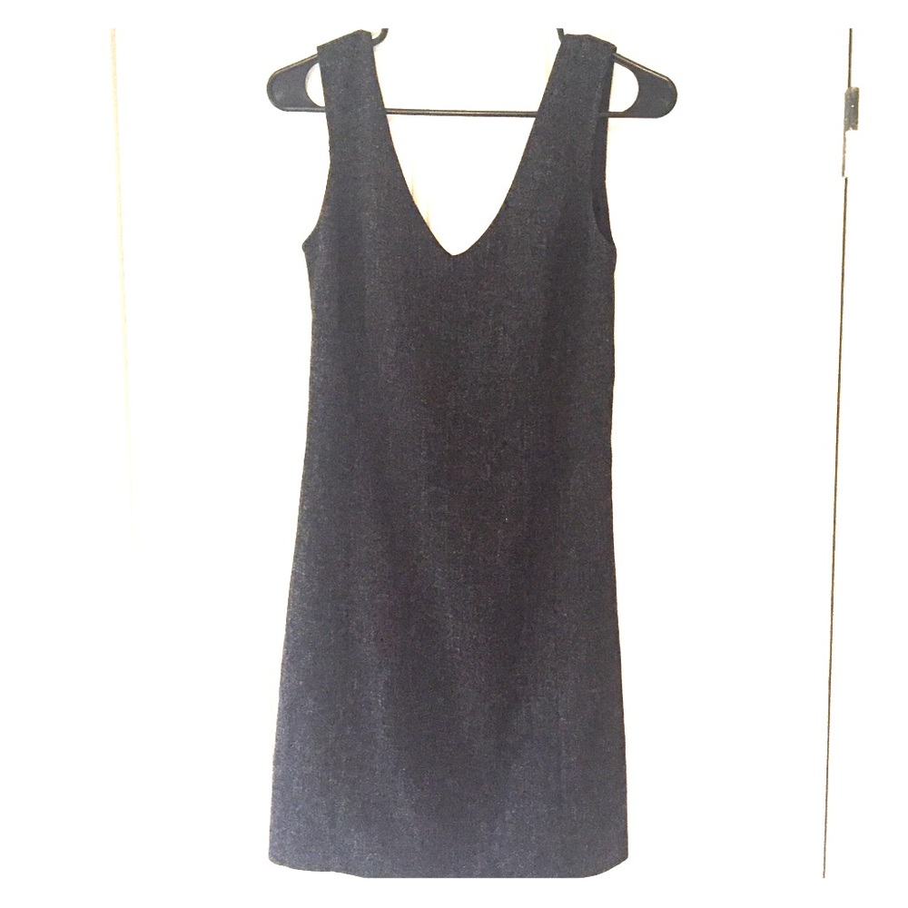 Aqua Wool Dress (Small)